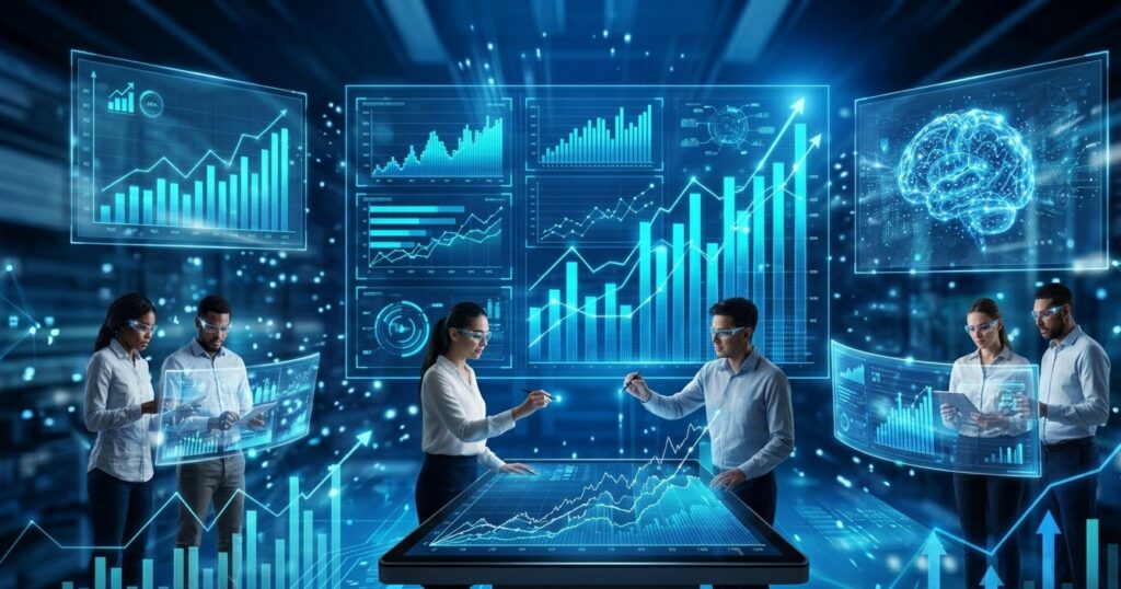 business growth trends 2026 digital transformation and analytics concept