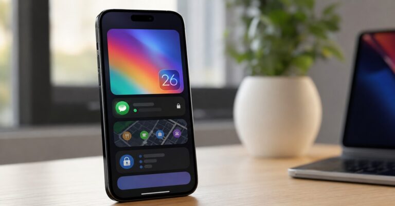 iOS 26.5 new features on iPhone with encrypted RCS messaging, Apple Maps, wallpaper, and security update visuals
